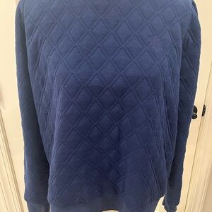 Tuckernuck Sport quiltedNavy Sweatshirt size 2x